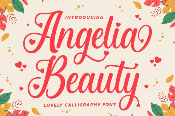 Angelia Beauty Font for Elegant Design