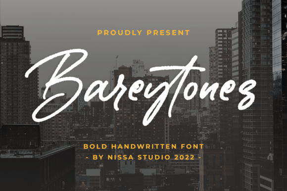 Bareytones Font for Elegant Design
