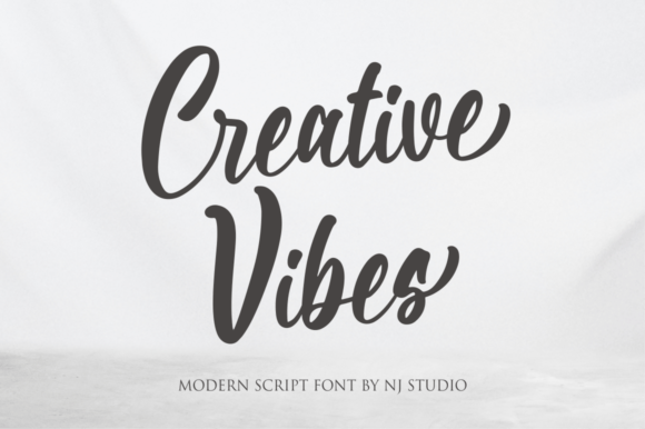 Creative Vibes Font for Elegant Branding