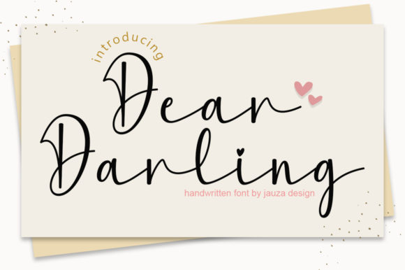 Dear Darling Font for Professional Branding