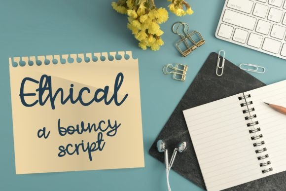 Ethical Font for Business Branding