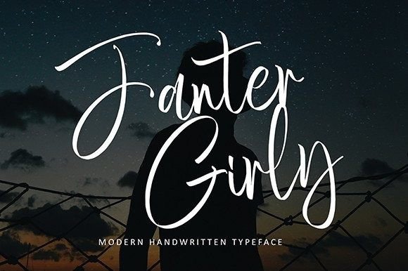 Fanter Girly Font for Creative Projects