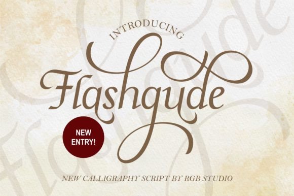 Flashgude Font for Elegant Branding