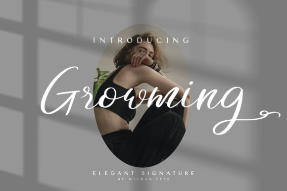 Growming Font Download