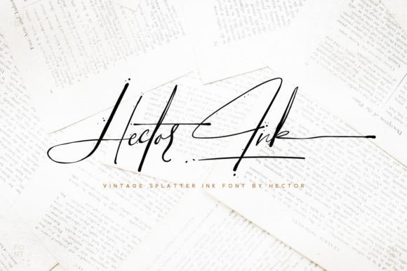 Hector Ink: A Feminine Script Font for Digital Branding