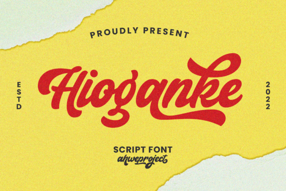 Hioganke Font for Urban Design