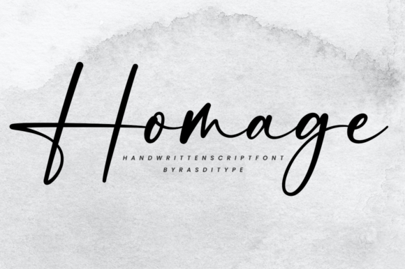 Homage Font for Elegant Branding
