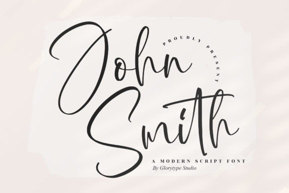 John Smith Font for Creative Projects