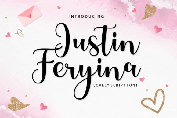 Justin Feryina: A Script Font for Elegant Design