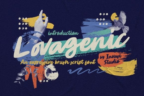 Lovagenic: A Handmade Script Font for Business Branding