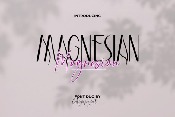 Magnesian: Elegant Font for Branding