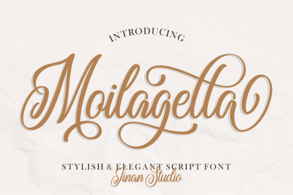 Moilagella: A Stylish Script Font