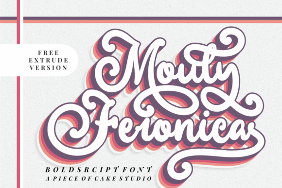 Mouly Feronica: A Bold Script Font That Elevates Branding
