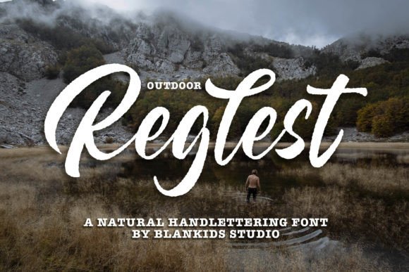Reglest: A Modern Script Font for Creative Branding