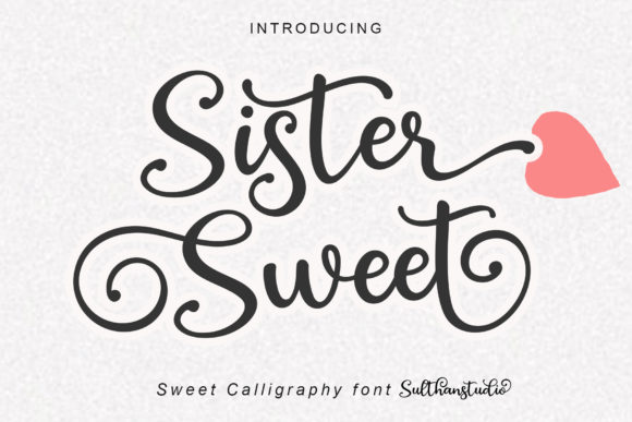 Sister Sweet Font for Business Branding