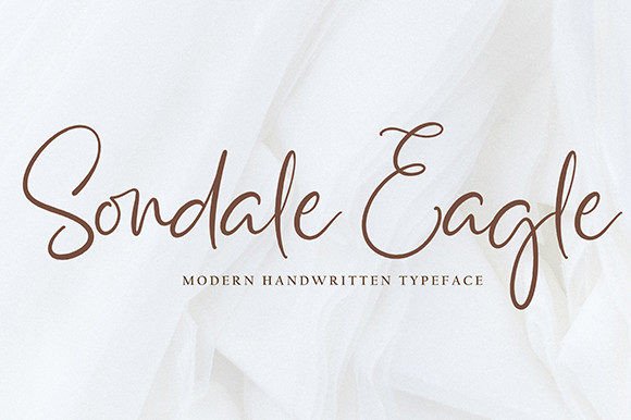Sondale Eagle Font: A Stylish Script for Polished Branding