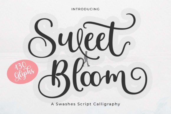 Sweet Bloom Font for Web Design