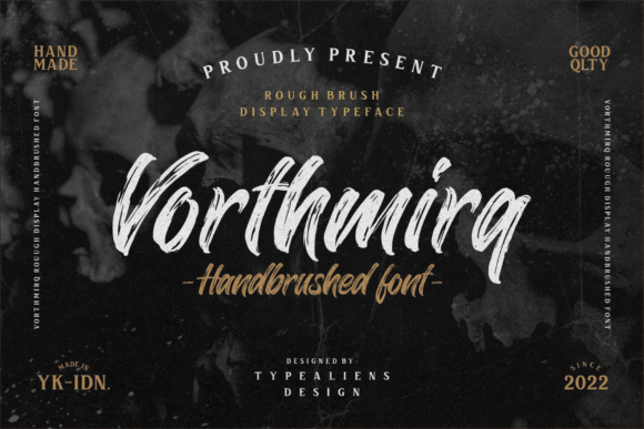 Vorthmirq Script Font for Modern Branding and Creative Projects