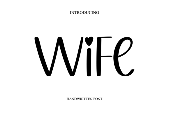 Wife Font for Elegant Design