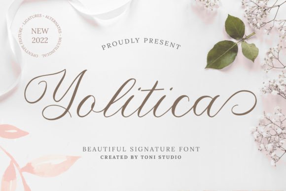 Yolitica Font: A Charming Script for Creative Makers